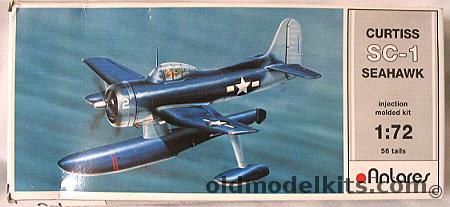 Antares 1/72 Curtiss SC-1 Seahawk - Landing Gear or Floats, 001 plastic model kit
